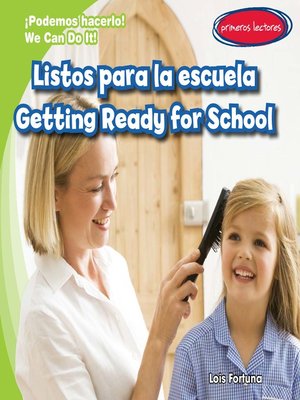 cover image of Listos para la escuela (Getting Ready for School)